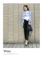 カレッジロゴプリントTシャツ/ネイビー