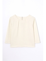 ツイードライクポンチトップス/ホワイト(031)