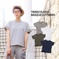 ティアードカフス バスクカットソー