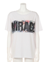 【ANAP】メッシュプリントTシャツ/WH