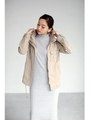 【AZUL by moussy】スタンドカラーM65/BEG