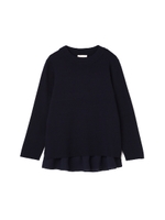 ＳＮＯＷＹレイヤーニット/ネイビー(120)