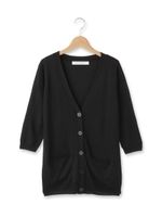 Vネックニットカーデカーディガン/ネイビー(093)