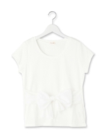 ウエストリボンプルオーバー/オフホワイト(003)