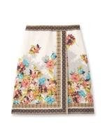 ダリアアートスカート/ベージュ(152)