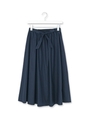 ベルテッドミディスカート/ネイビー(093)
