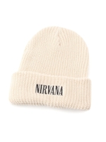 NIRVANA ニットキャップ/ホワイト(001)