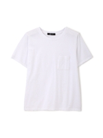 USAコットン天竺クルーネックTシャツ/グレー(020)