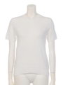 【BED&BREAKFAST】SMOOTH KNIT Crew neck/WHITE