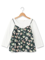 キャミソール+プルオーバー/ネイビー(193)