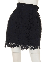 ケミカルレーススカート/オフ