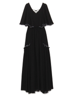 フレアロングワンピース/WHT