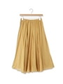 Aラインロングスカート/マスタード(033)