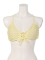 【スイム&サーフ】FOUNTAIN BRA/YEL