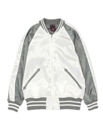 SATIN SOUVENIR JACKET/ホワイト