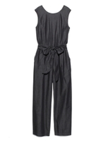 [Balcony and Bed]レーヨンデニムオールインワン/NVY