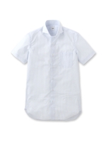 ストライプホリゾンタルカラーシャツ/ネイビー(393)