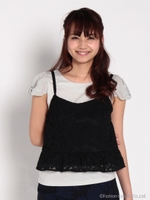 レースビスチェ/シロ