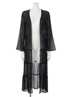 ヴィンテージマキシカーデ/BLACK