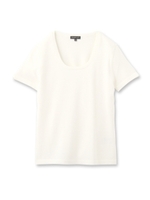 [S]レーヨン混ベーシックニット/カーキ(027)