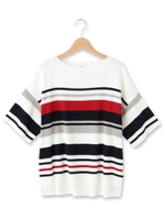 エムパネプルオーバーニット/ラズベリーピンク(273)