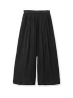 サテンドレープスカンツ/ブラック(019)