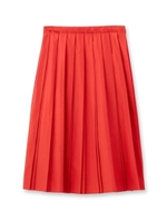 ダブルプリーツスカート/ネイビー(093)