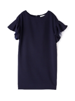 フレアスリーブワンピース/ネイビー(120)