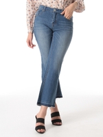 ブーツカットデニム/ライトブルー