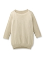 配色プルオーバー/ベージュ(552)