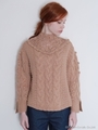 CROCHET POMPON KINT TOPS/OFFWHT