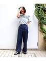 【ANAP】刺繍プルオーバー/O.WHT