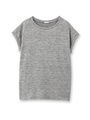 リネンストレッチフレンチTシャツ/オフホワイト(003)