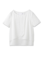 5 フロント重ねブラウス/ブラック(019)