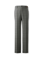 BARBERA ウィンドーペン柄パンツ/ダークグレー(213)