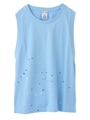 SPLASH TANK TOP/ライトブルー