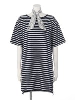 タイ付ロングTシャツ/柄2