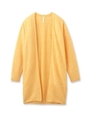 リネンヤーン二ットカーディガン/イエロー(032)