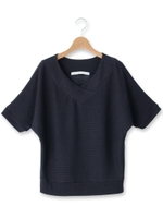 リブVニットソー/ホワイト系(002)