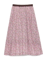 [Balcony and Bed]リバティファブリックスカート/PNK