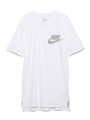 【NIKE】AS NIKE TEE-FUTURA DROP HEM/WHT