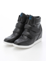 インヒールベルティッドスニーカー/ブラック