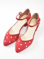 ハートパーツパンプス/ベージュ