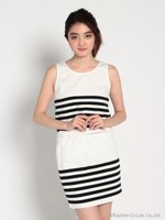 ボーダーノースリーＳＥＴ　ＵＰ/ブラック