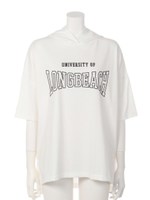 LONG BEACH HOODED Tシャツ/NVY