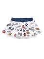 TENNIS SKORT ENJOY SPORTS(4T〜7T)/ホワイト
