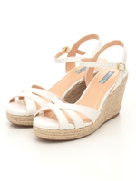 【ILIMA】ヒールミュールサンダル/アイボリースエード