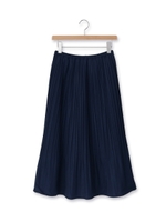 ランダムプリーツスカート/ネイビー(093)