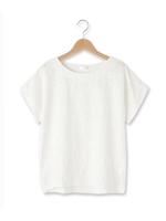 ジオメトリックレース切り替えプルオーバー/グレー(012)