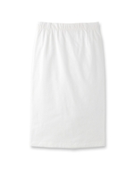 [L]ミモレ丈ペンシルスカート/ネイビー(093)